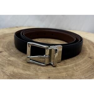 Polo Ralph Lauren Men's Reversible Black and Brown Leather Belt - Size 3XL